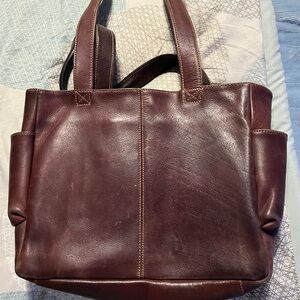 Frye Rich Brown Leather Shoulder Bag